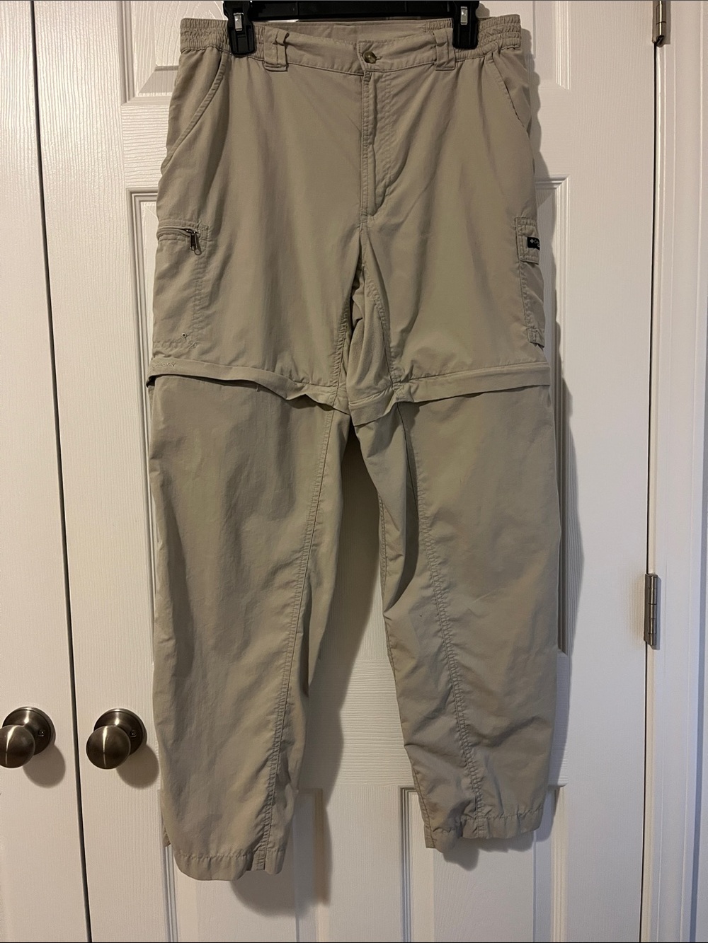 Columbia convertible cargo Omni-dry pants.